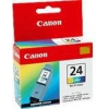 Картридж струйный Canon BCI-24C 6882A002 многоцветный для Canon S200/S200x/S330/S300/S330/i320/i250/i350/i450/i470D/i455/i475D/MP390/MP370/MP360/MPC200/MPC190/iP1000/iP1500/iP2000/MP130/MP110 (120стр.)