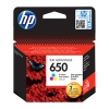 Картридж струйный HP 650 CZ102AE многоцветный для HP DJ IA 2515/2516 (200стр.) (CZ102AE/BL)