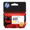 Картридж струйный HP 655 CZ112AE желтый для HP DJ IA 3525/5525/4515/4525 (600стр.) (CZ112AE/BL)