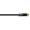 Кабель антенный Avinity H-107554 TV(m)/TV(f) 7м. Позолоченные контакты черный (00107554)