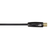 Кабель TV Avinity H-107407 (m-f) 1.5м black позолоченные контакты (00107407)