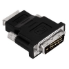Адаптер Hama H-43445 DVI-D (m) - HDMI (f) черный  (00043445)