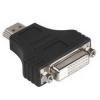 Адаптер Hama H-43110 HDMI(m) - DVI/D(f) черный (00043110)