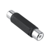 Адаптер Hama H-43484 RCA "тюльпан" (f-f) черный (00043484)