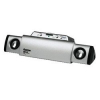 Колонки Hama H-14463 Аудиоколонки активные для MP3 плееров штекер 3.5 алюминий/пластик серебристый (00014463)