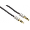 Кабель аудио Hama H-80868 Jack 3.5 (m)/Jack 3.5 (m) 0.5м. Позолоченные контакты серебристый (00080868)