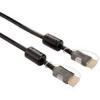 Кабель аудио-видео Hama High Speed with Ethernet HDMI (m)/HDMI (m)1.5м. феррит.кольца Позолоченные контакты черный (00011961)