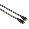 Кабель Hama H-83092 HDMI 1.4 (m-f) 1.5 м позолоченные контакты 4Kx2K 10.2Гбит/с HEC 3зв черный  (00083092)