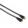 Кабель Hama H-83093 HDMI 1.4 (m-f) 3.0 м позолоченные контакты 4Kx2K 10.2Гбит/с HEC 3зв черный (00083093)