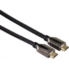 Кабель HDMI Hama (m-m) 1.5м ver1.4 позолоченные контакты текстильная оплетка черный (H-56560)