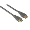 Кабель Hama H-11972 HDMI 1.4 (m-m) 3.0 м позолоченные контакты Ethernet серый  (00011972)