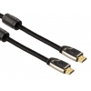 Кабель Hama H-83058 HDMI 1.4 (m-m) 5.0 м  металл. штек. 4Kx2K 10.2Гбит/с HEC  5зв черн (00083058)