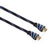 Кабель Hama H-20171 HDMI High Speed with Ethernet (1.4) (m-m) 1.5 м  экранированный черный/синий (00020171)