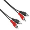 Кабель аудио Hama H-30469 2хRCA (m)/2хRCA (m) 10м. черный (00030469)
