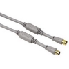 Кабель антенный Hama H-78723 Coax (m)/Coax (f) 10м. серый 5зв (00078723)