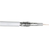Коаксиальный кабель Hama H-86622 75 дБ 1 х 0.72 кв.мм белый внеш диам 6.8 мм 1 м (на катушке 100 м) (00086622) (мин.кол.100)