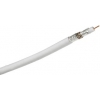 Коаксиальный кабель Hama H-86669 90 дБ 1 х 1.0 кв.мм внеш диам 7.0 мм 1 м (на катушке 100 м) белый (00086669) (мин.кол.100)