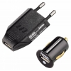 Набор Hama H-14110 зарядных устройств Piccolino для MP3/Apple черный (00014110)