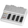 Селектор Hama H-42501 аудио-видео AV-100S 3->1 Scart+RCA серебристый