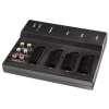 Селектор Hama H-42570 аудио-видео 3->1 Scart+RCA черный  (00042570)