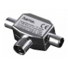 Сплиттер антенный Hama H-43159 Coax (m)/Coax (f)/Coax (f) белый (00043159)