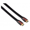 Кабель Hama H-51871 HDMI 1.4 (m-m) для PS3 плоский 2.0 м  4Kx2K 10.2Гбит/с HEC 3зв черный/ красный (00051871)