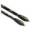 Кабель Hama H-51785 оптический ODT (Toslink) (m-m) для Xbox 2.0 м черный/зеленый  (00051785)