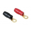 Клемма Hama H-43889 круговая сечение 35кв.мм позолоченные контакты 2шт черный/красный (00043889)