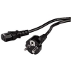 Кабель Xavax H-110843 питания с заземлением 1.5 м 3 x 0.75 кв. мм черный (00110843)