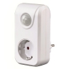 Розетка Xavax H-111948 PIR с датчиком движения угол охвата 100 град. 8 м белый (00111948)