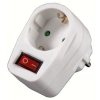 Розетка Xavax H-111900 с выключателем 230В/50Гц/16А белый  (00111900)