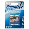 Батарейка Energizer Ultimate AAA FSB4 (4шт) (635233) (мин.кол.12)