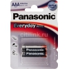 Батарея Panasonic Everyday Power LR03EPS/2BP LR03 AAA (2шт) (LR03REE/2BR)