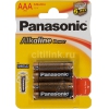 Батарея Panasonic Alkaline Power LR03APB/4BP LR03 AAA (4шт.уп.) (LR03REB/4BPR)