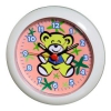 Будильник Hama H-106931 детский Bear аналоговый циферблат розовый  (00106931)