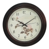 Часы настенные Бюрократ WallC-R56P/dbrown аналоговые