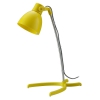 Светильник настольный Бюрократ BL-110H/Yellow на подставке энергосберегающая лампа E14 (не комплектуется) желтый 11Вт металл+пластик