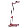 Светильник настольный Бюрократ DEL-006RED/M на подставке светодиодная (LED) (в комплекте) красный 3Вт 300Лм металл+пластик