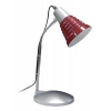 Светильник настольный Бюрократ BL-050H/Maroon на подставке лампа накаливания E14 (не комплектуется) красный 40Вт металл