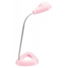 Светильник настольный Бюрократ DEL-010Pink на подставке светодиодная (LED) (в комплекте) розовый 3Вт 300Лм металл+пластик