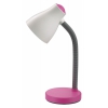 Светильник настольный Бюрократ BL-140H/Pink на подставке энергосберегающая лампа E27 (не комплектуется) розовый 15Вт пластик