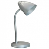 Светильник настольный Бюрократ BL-040H/Silver на подставке лампа накаливания E14 (не комплектуется) серебристый 40Вт металл
