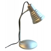 Светильник настольный Бюрократ BL-050H/Silver на подставке лампа накаливания E14 (не комплектуется) серебристый 40Вт металл