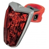 Фонарь Hama Spectra V серебристый/красный велосипедный  5светодиодов 8х4.8х4см (H-106909) (00106909)
