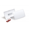 Бейдж Durable 8215-19 Click Fold 54х90мм магнитный полипропилен прозрачный (упак.:10шт)
