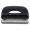 Дырокол Kw-Trio Dolphin 091X9BLACK макс.:10лист. пластик черный с линейкой (мин.кол.24)