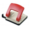 Дырокол Kw-Trio Stylish Medium 966G/RED макс.:20лист. металл красный отв.:2 с линейкой (мин.кол.12)