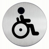 Табличка-пиктограмма Durable WC Для инвалидов (4906-23) (мин.кол.5)