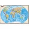 Настольное покрытие Бюрократ Карта Мира политическая (BDM2103P) 37.5x58см рисунок (мин.кол.10)