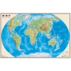 Настольное покрытие Бюрократ Карта Мира физическая (BDM2103F) 37.5x58см рисунок (мин.кол.10)